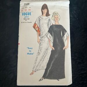 Vogue vintage size 12 pattern uncut